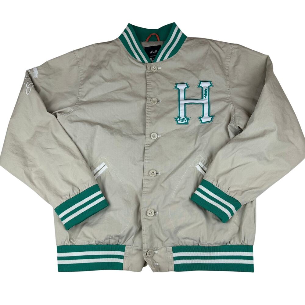 HUF Dirtbags Varsity Jacket Size L